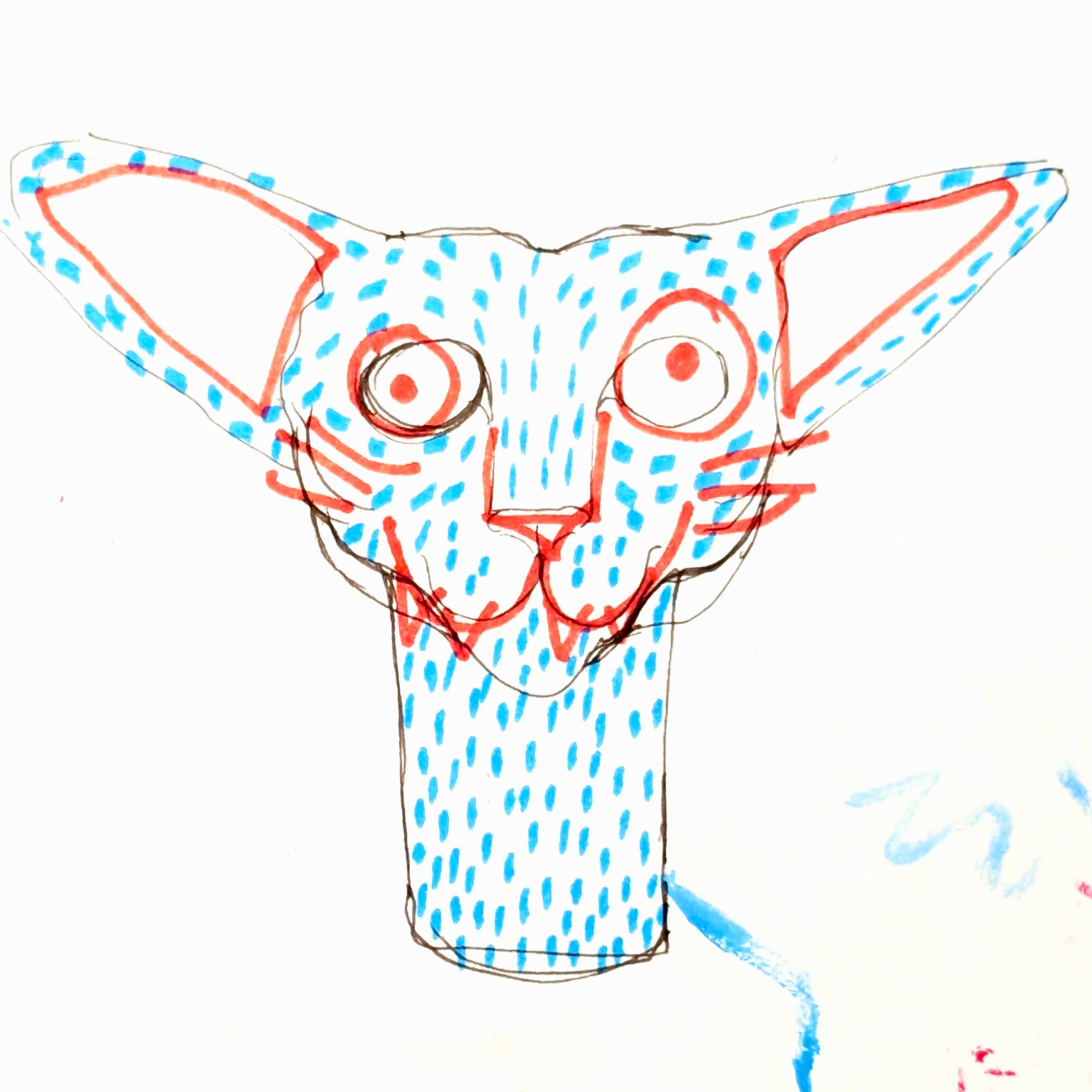 I Taught You Everything initial drawing